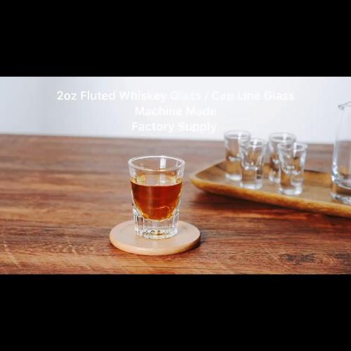 2oz mini size glassware thick bottom odka whisky liquor wine drinking glass cup comstom shot glass
