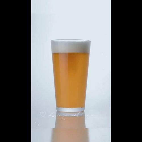 20oz customized printed decals beer glassware shake conical pint beer glass for pub bar party